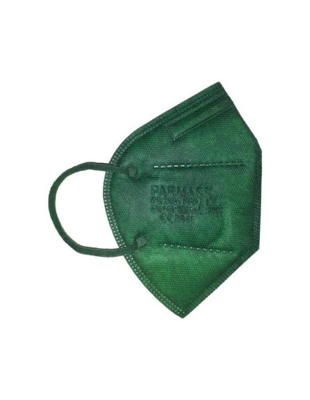 MASCHERINA FFP2 VERDE SCURO 1 PZZ