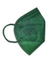 MASCHERINA FFP2 VERDE SCURO 1 PZZ
