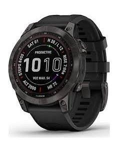 GARMIN FENIX 7 SAPPHIRE SOLAR NERO