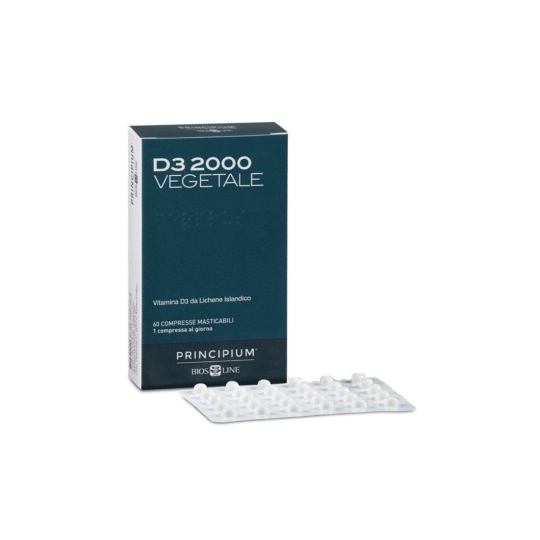 PRINCIPIUM D3 2000 VEG 60CPR