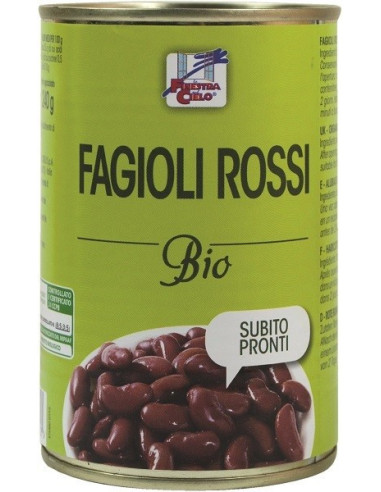 FAGIOLI ROSSI PRONTI BIO 400G