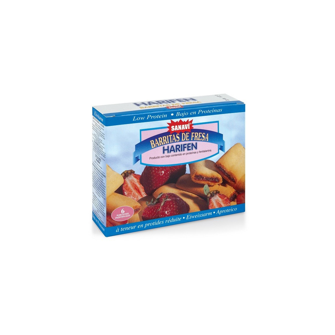 HARIFEN SNACK STRAWBERRIES 125 G