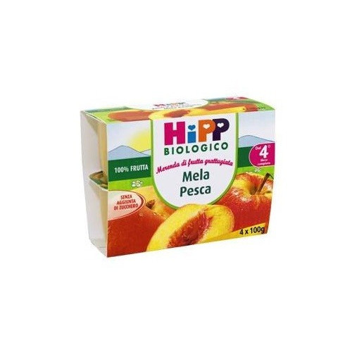 HIPP BIO FRU GRAT MEL/PE4X100G
