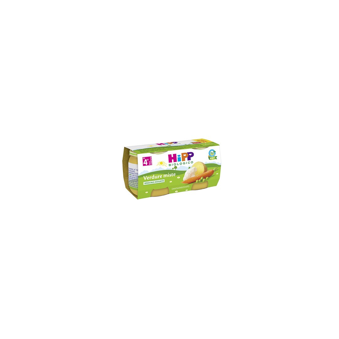 HIPP BIO OMOG VERDURE MIS 2X80