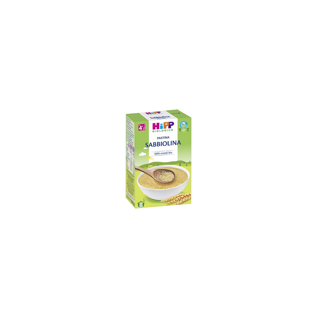 HIPP BIO PASTINA SABBIOLIN320G