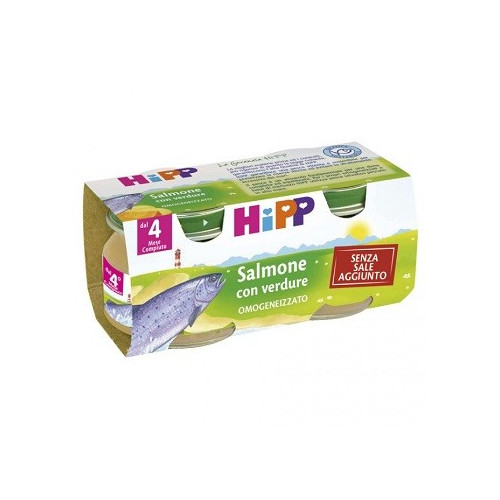 HIPP OMOG SALMONE/VERD2X80