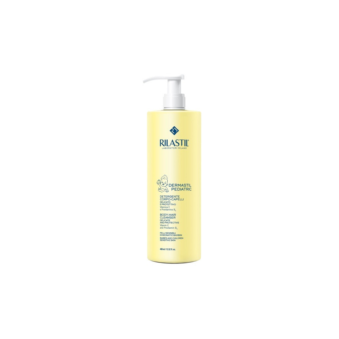 RILASTIL DERMASTIL PEDIATRIC DETERGENTE CORPO CAPELLI PER BAMBINI 400ML