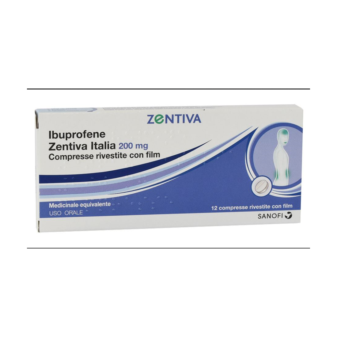 IBUPROFENE ZENT IT 12CPR 200MG