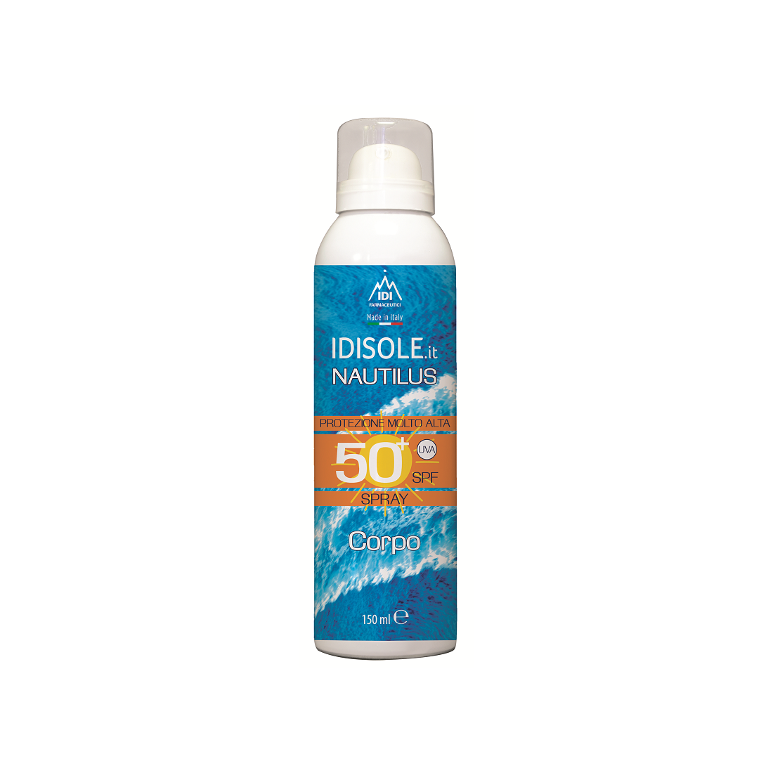 IDISOLE-IT SPF50+ NAUTILUS PROTEZIONE CORPO
