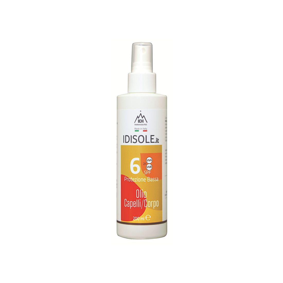 IDISOLE-IT SPF6 OLIO CORPO CAPELLI