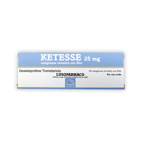 KETESSE 20CPR RIV 25MG