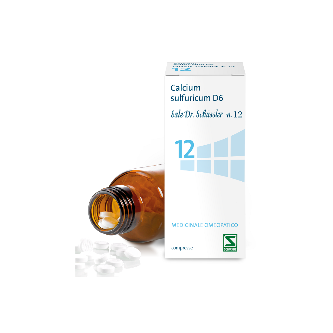 SALE DR SCHUSSLER N.12 SOLFATO DI CALCIO D6 CASU 200