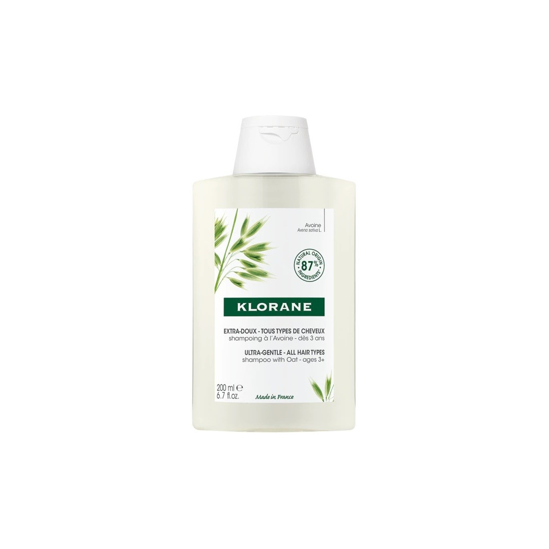 KLORANE SHAMPOO LTT AVENA200ML