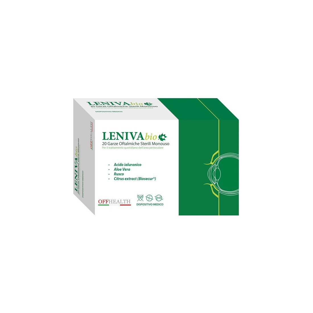 BIO GARZE OFTALMICHE20P