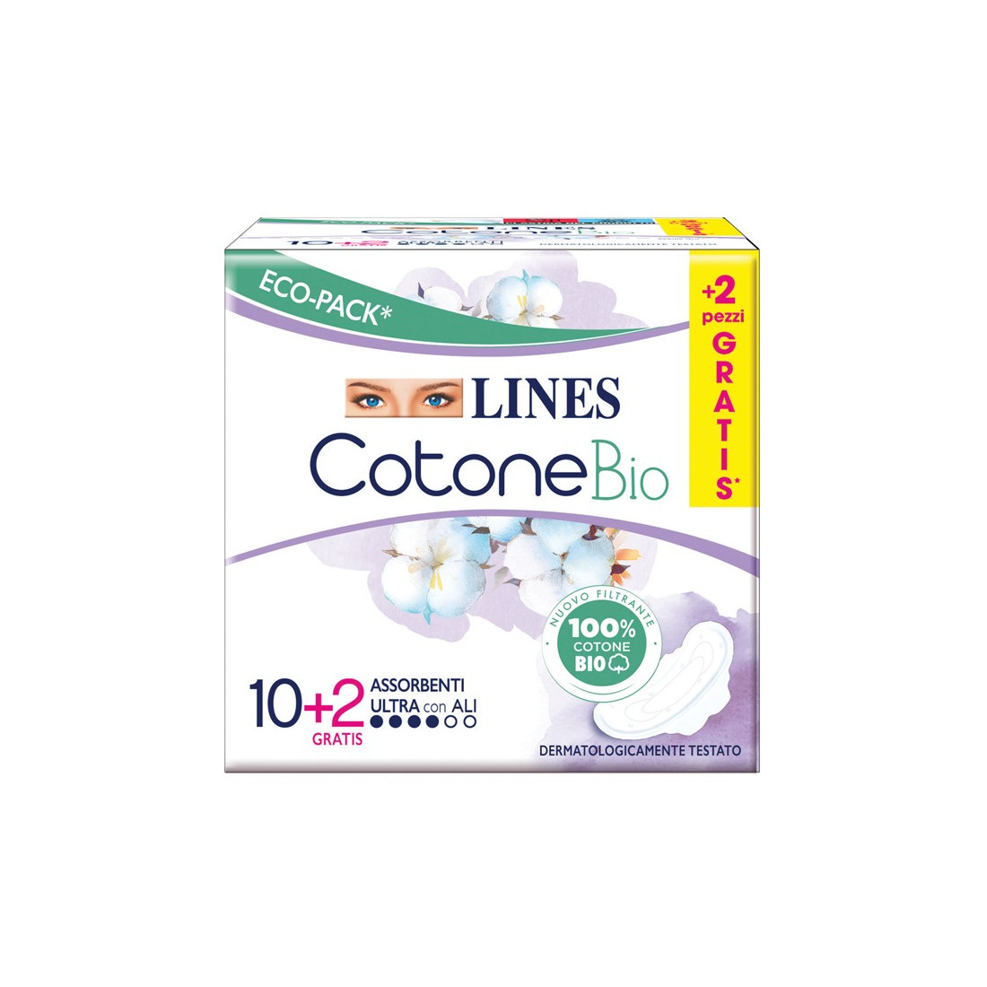 LINES COTONE BIO ULTRA ALI 12P