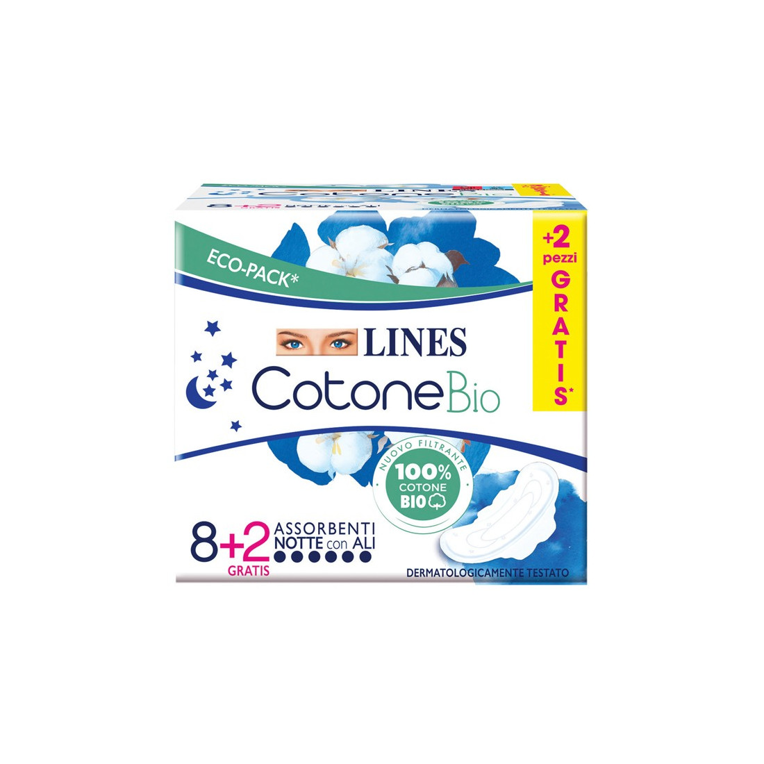 LINES COTONE BIO ULTRA NTT 10P