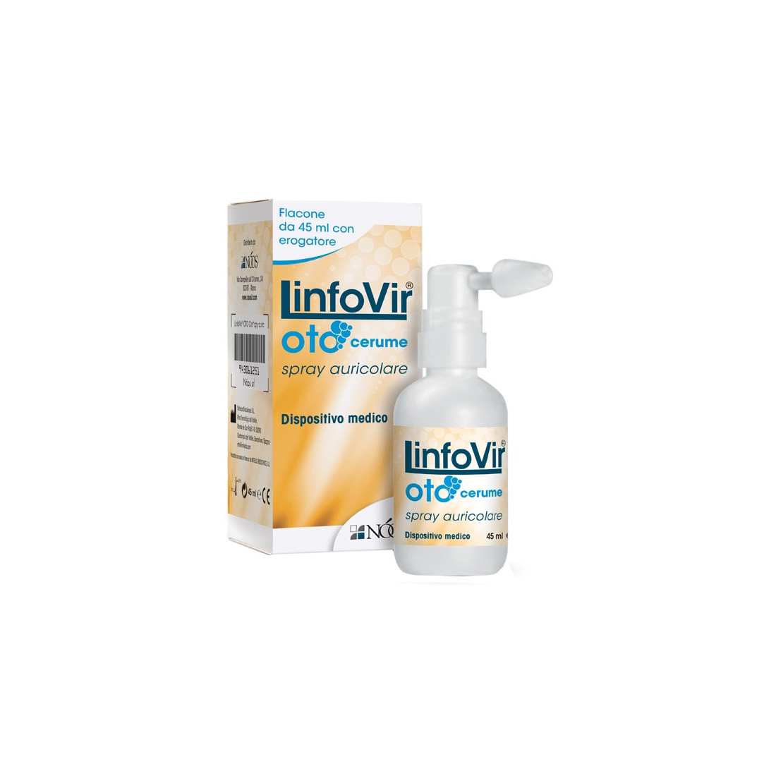 LINFOVIR OTO CERUME SPR AURIC