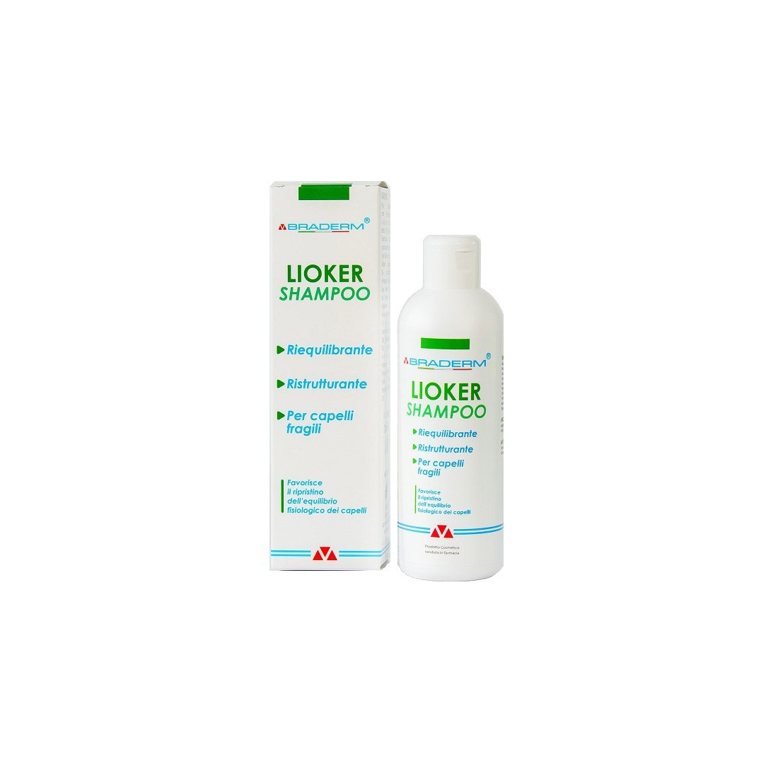 SHAMPOO 200ML BRADERM