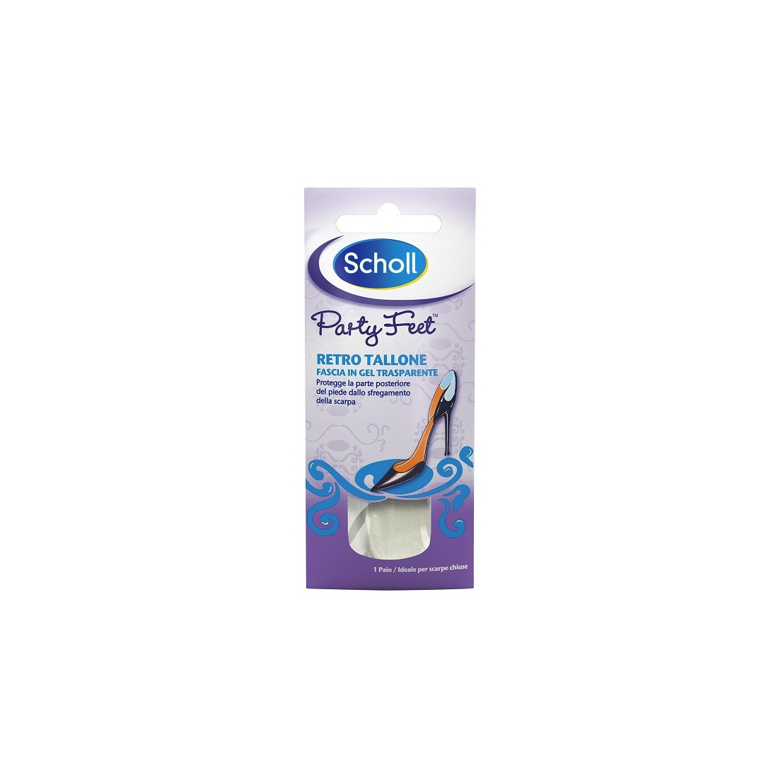 SCHOLL PARTY FEET GEL ACT R/TA
