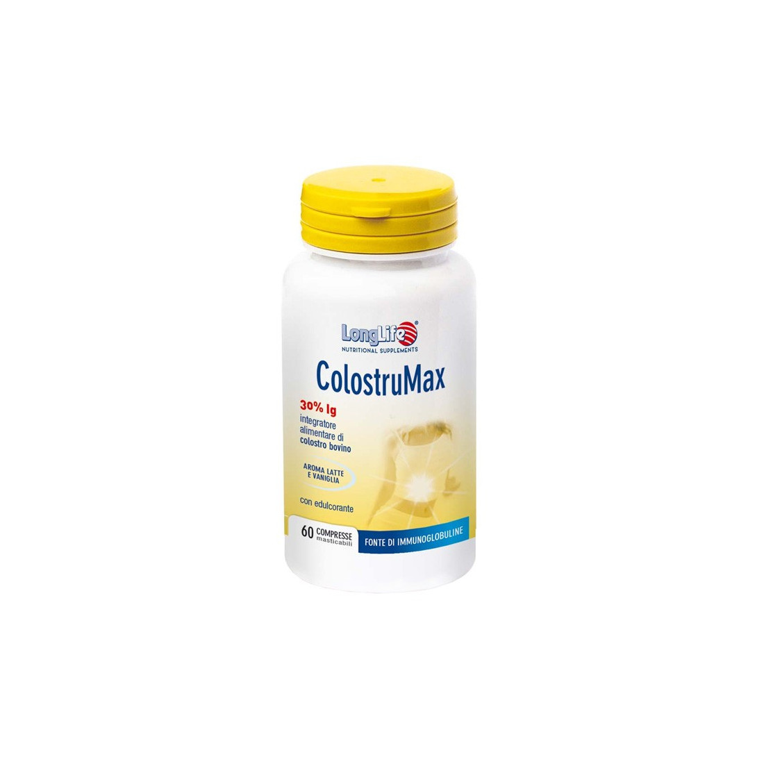 LONGLIFE COLOSTRUMAX 60CPR
