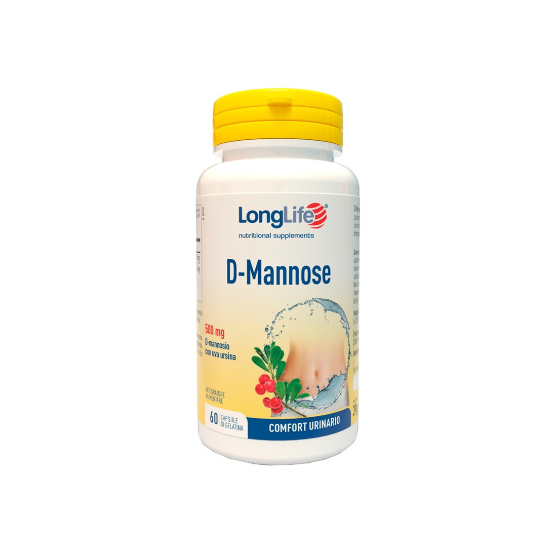 LONGLIFE D-MANNOSE 60CPS