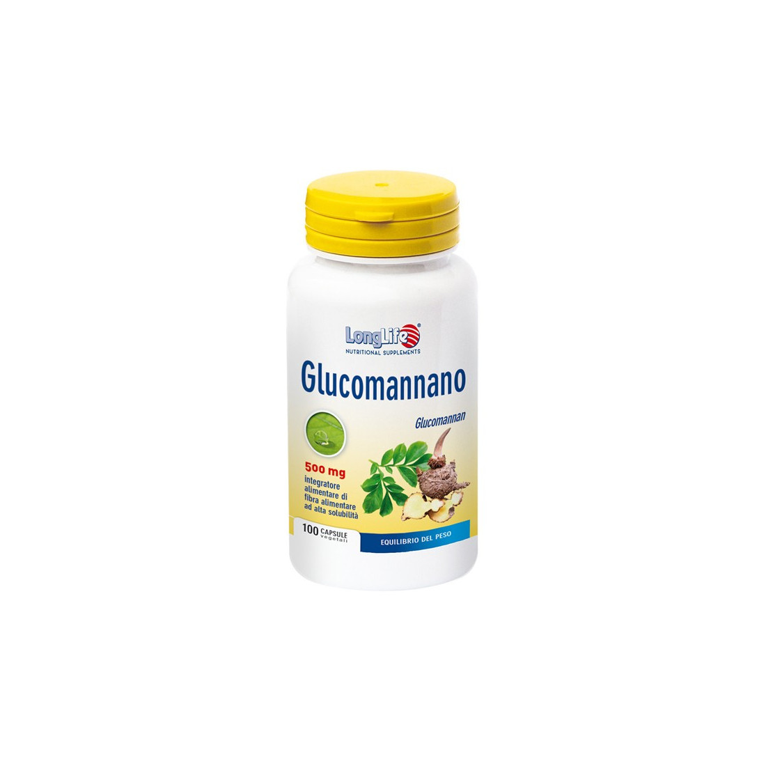 LONGLIFE GLUCOMANNANO 100CPS