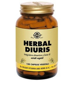 HERBAL DIURIS 100CPS VEG