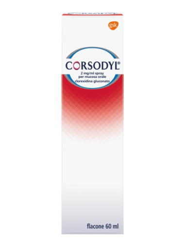 CORSODYL SPRAY 60ML200MG/100ML