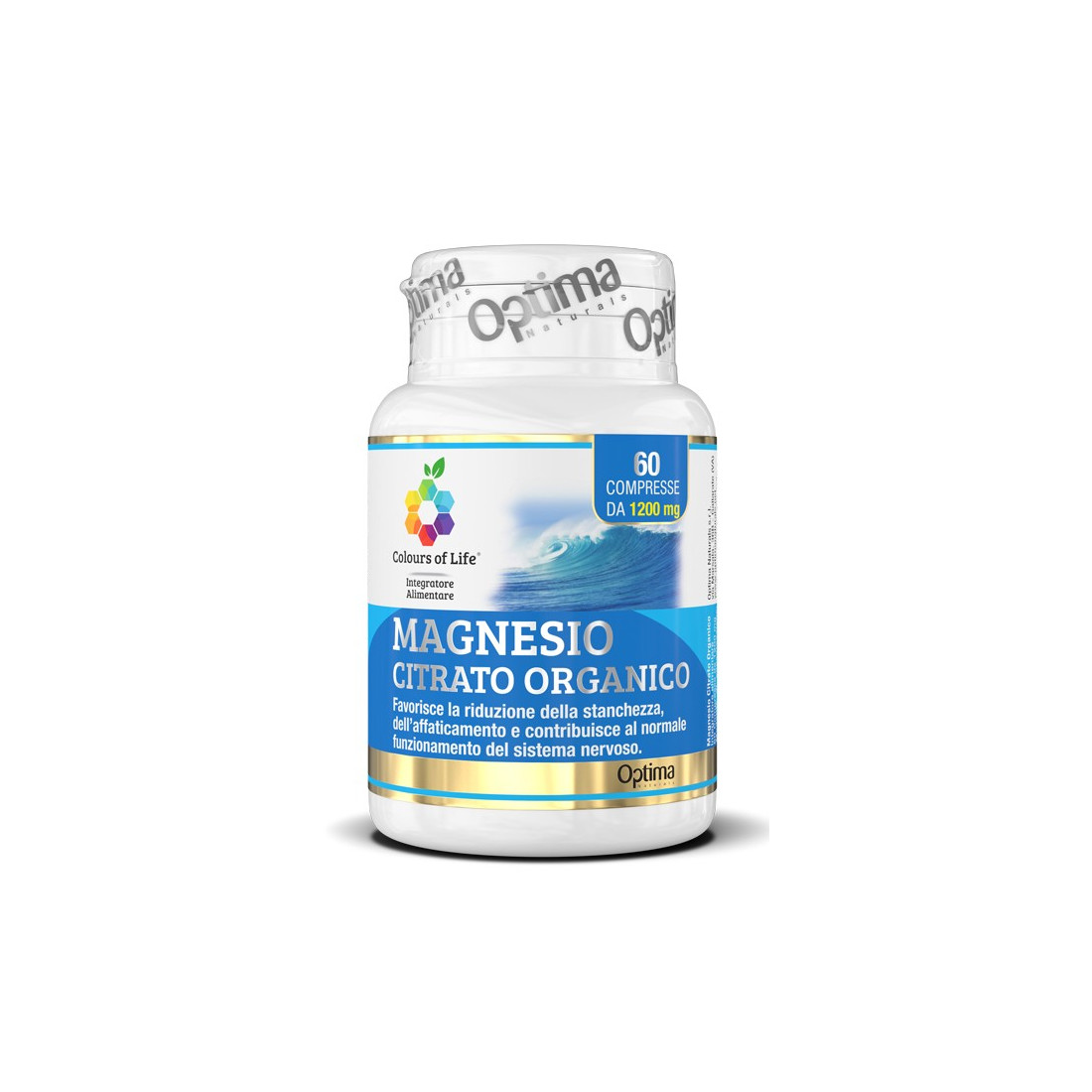 MAGNESE CITRATE 60CPR COLOURS