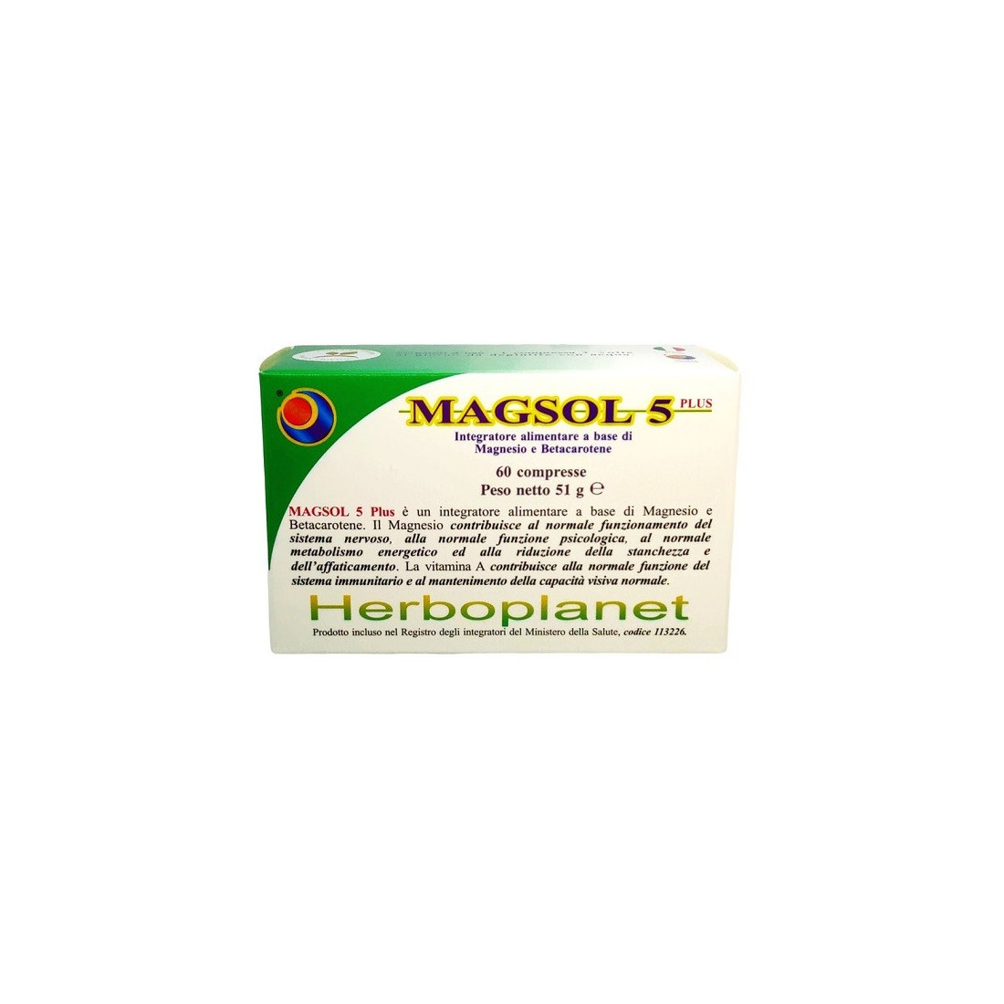 MAGSOL 5 PLUS 60CPR