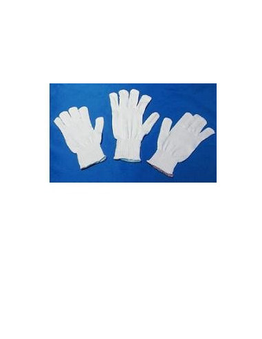GUANTO COTONE BIANCO 6