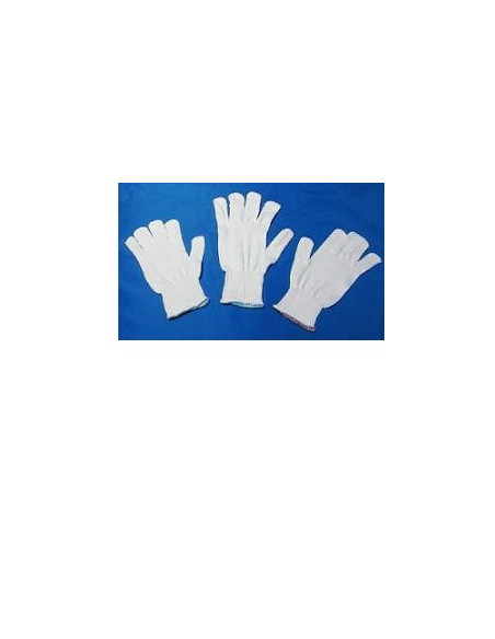 GUANTO COTONE BIANCO 6