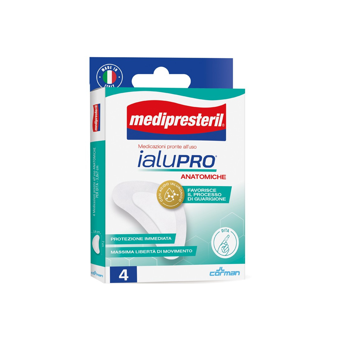 MEDIPRESTERIL IALUPRO MEDICAZIONE DITA 4 PEZZZI