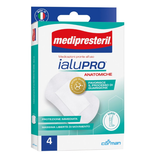 MEDIPRESTERIL IALUPRO MEDICAZIONE GAMBE 4 PEZZI