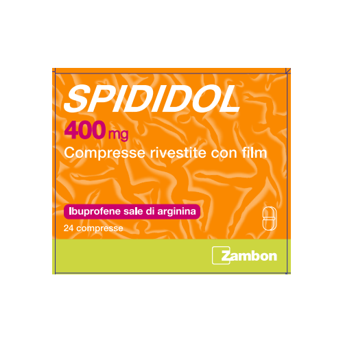 SPIDIDOL 24CPR RIV 400MG