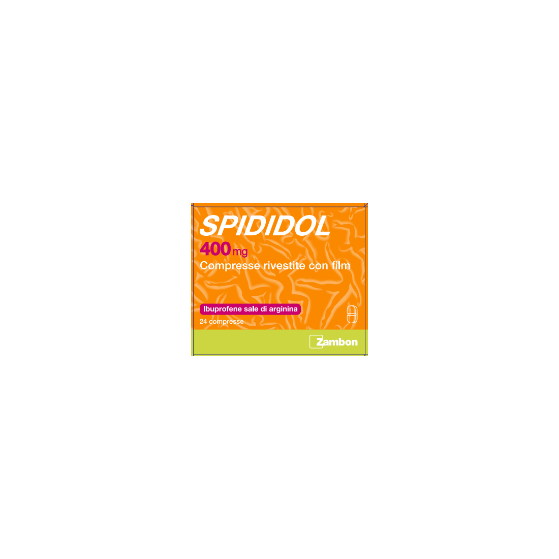 SPIDIDOL 24CPR RIV 400MG