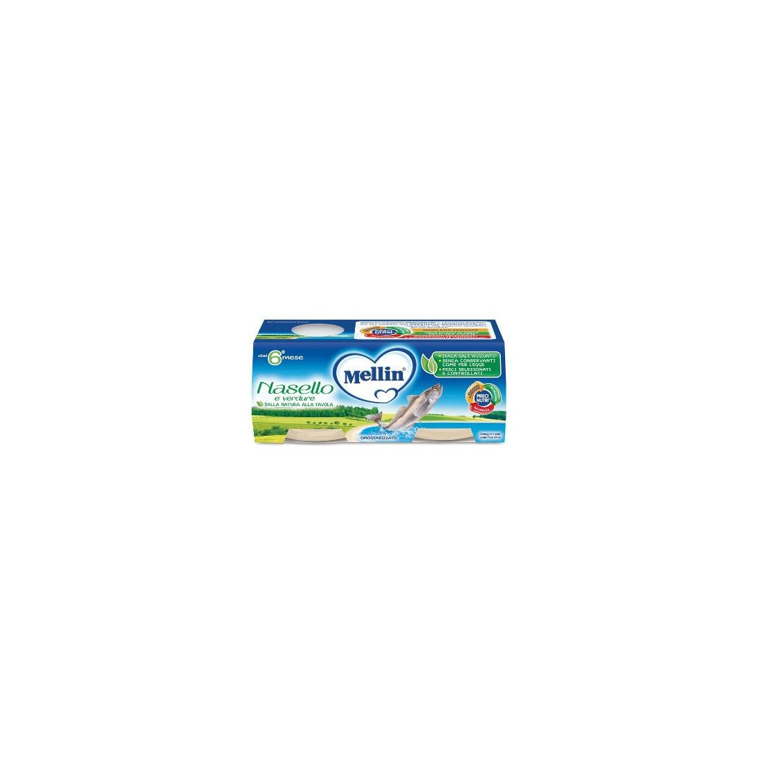 MELLIN OMOG NASELLO 2X80G