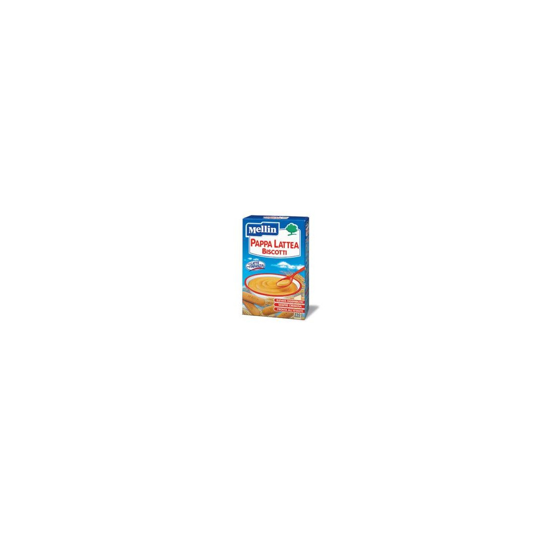 MELLIN PAP LATTEA BISC 250G