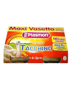 PLASMON OMOG TACCHINO 120GX2PZ