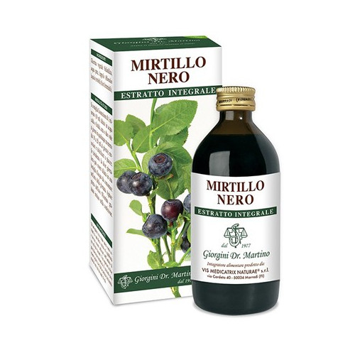 MIRTILLO NERO ESTR INTEGR200ML
