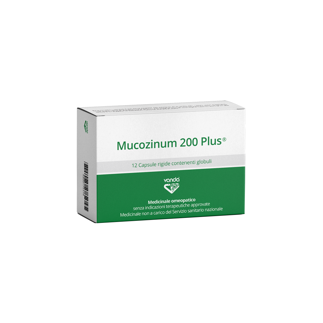 MUCOZINUM 200 PLUS 12CPS VANDA