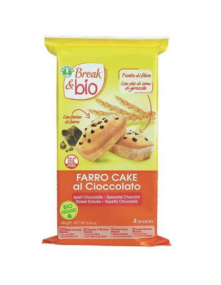 B&B FARRO CAKE CIOC 4X45G