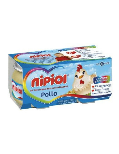 NIPIOL OMOG POLLO 80G 2PZ