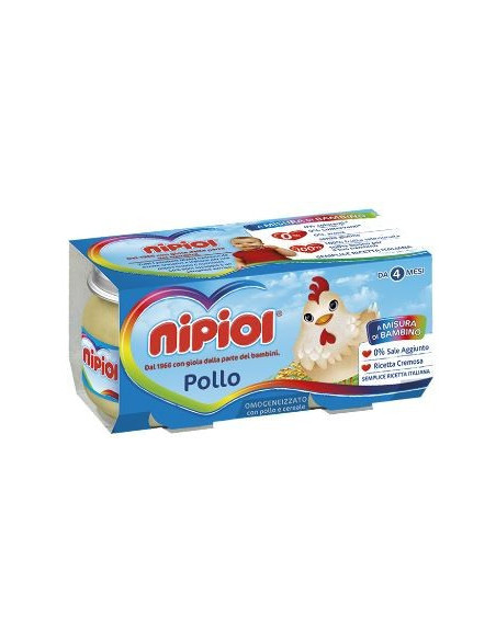 NIPIOL OMOG POLLO 80G 2PZ