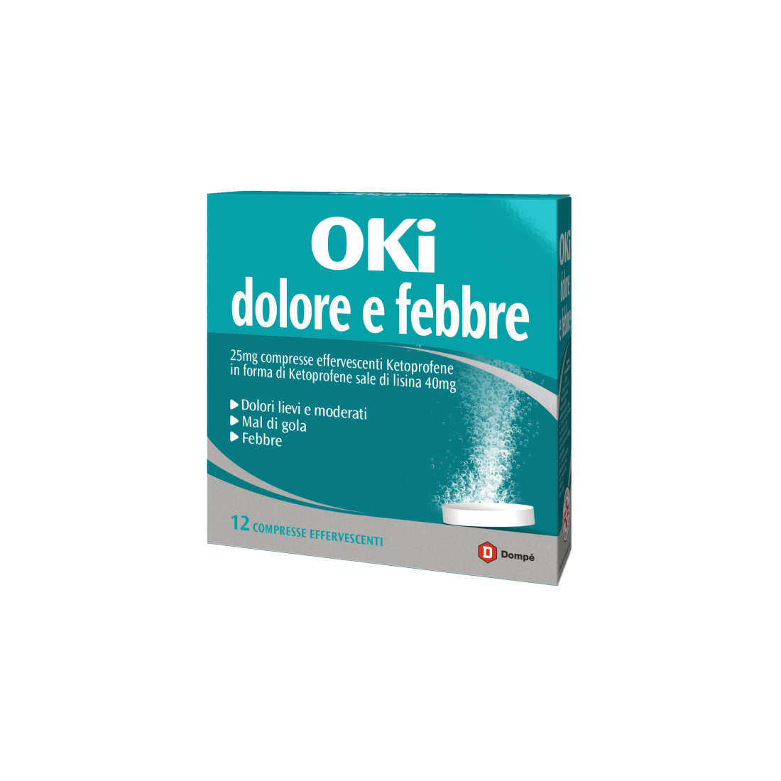 OKI DOLORE E FEBBRE 12CPR EFF