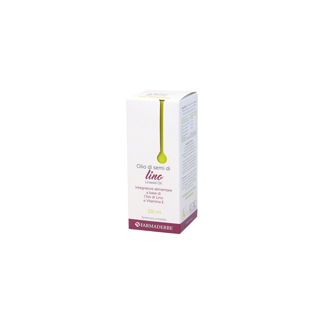 OLIO ALIMENTARE LINO SEMI100ML