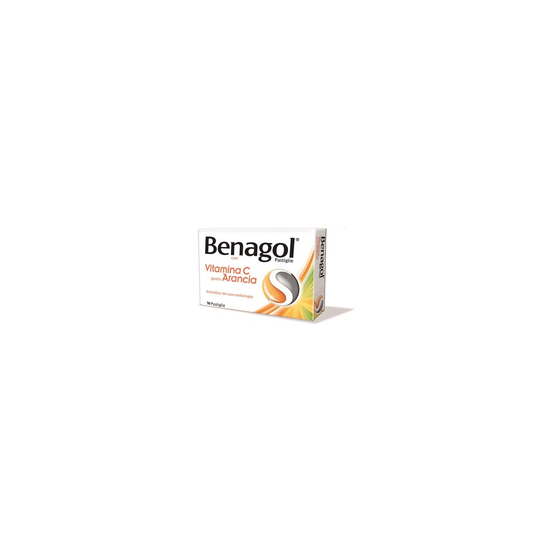 BENAGOL VIT C 16PAST ARANCIA