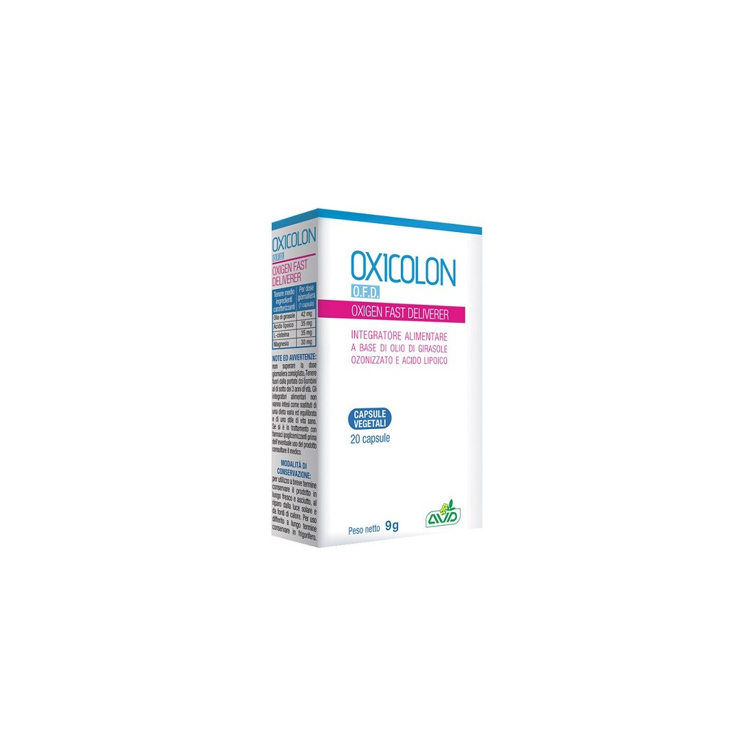 OXICOLON O F D 20CPS