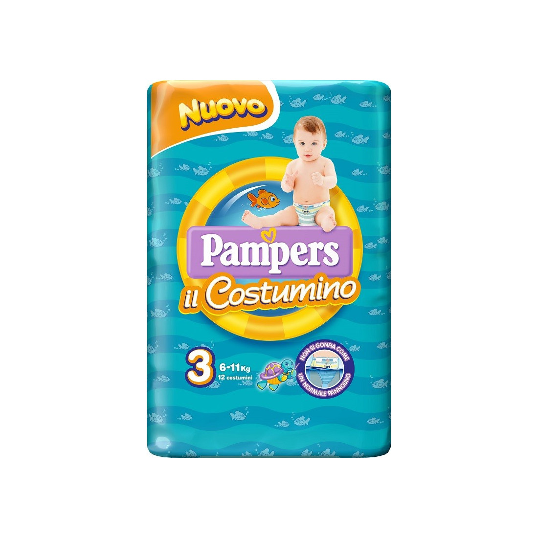 PAMPERS COSTUMINO MIDI 12PZ