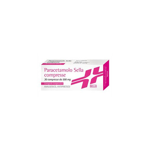 PARACETAMOLO SELLA 30CPR 500MG
